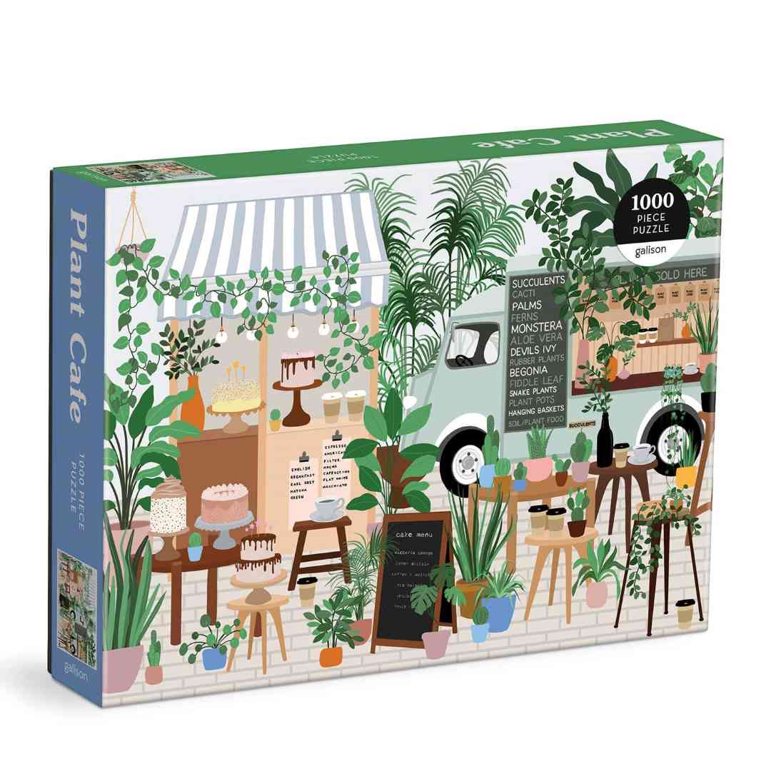 Chronicle Books | Plant Cafe Puzzle with 1000 pieces.