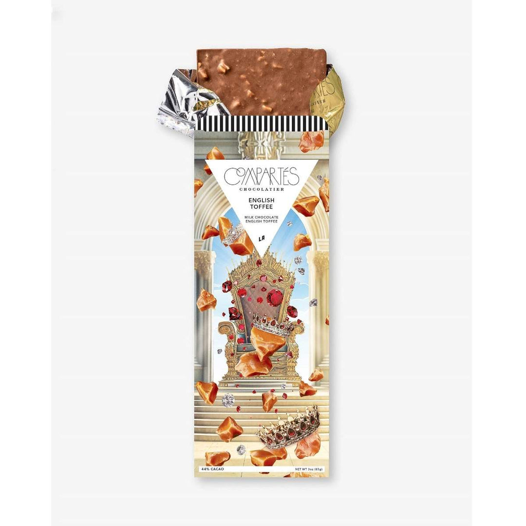 Compartes Chocolate | English Toffee Gourmet Chocolate Bar