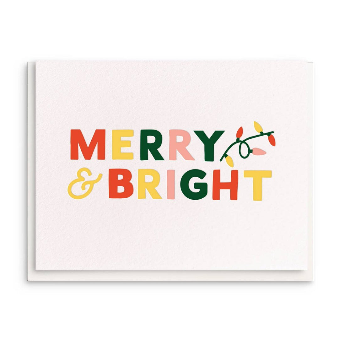 Dahlia Press | Merry & Bright Greeting Card