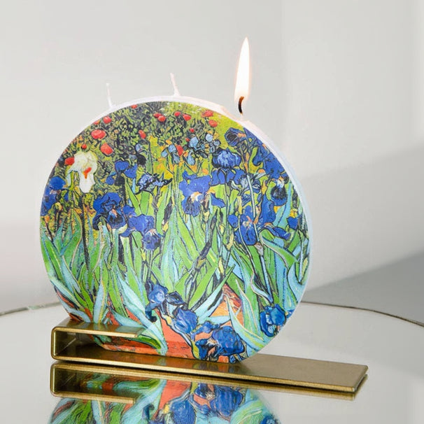 Decorative candle with Van Gogh &