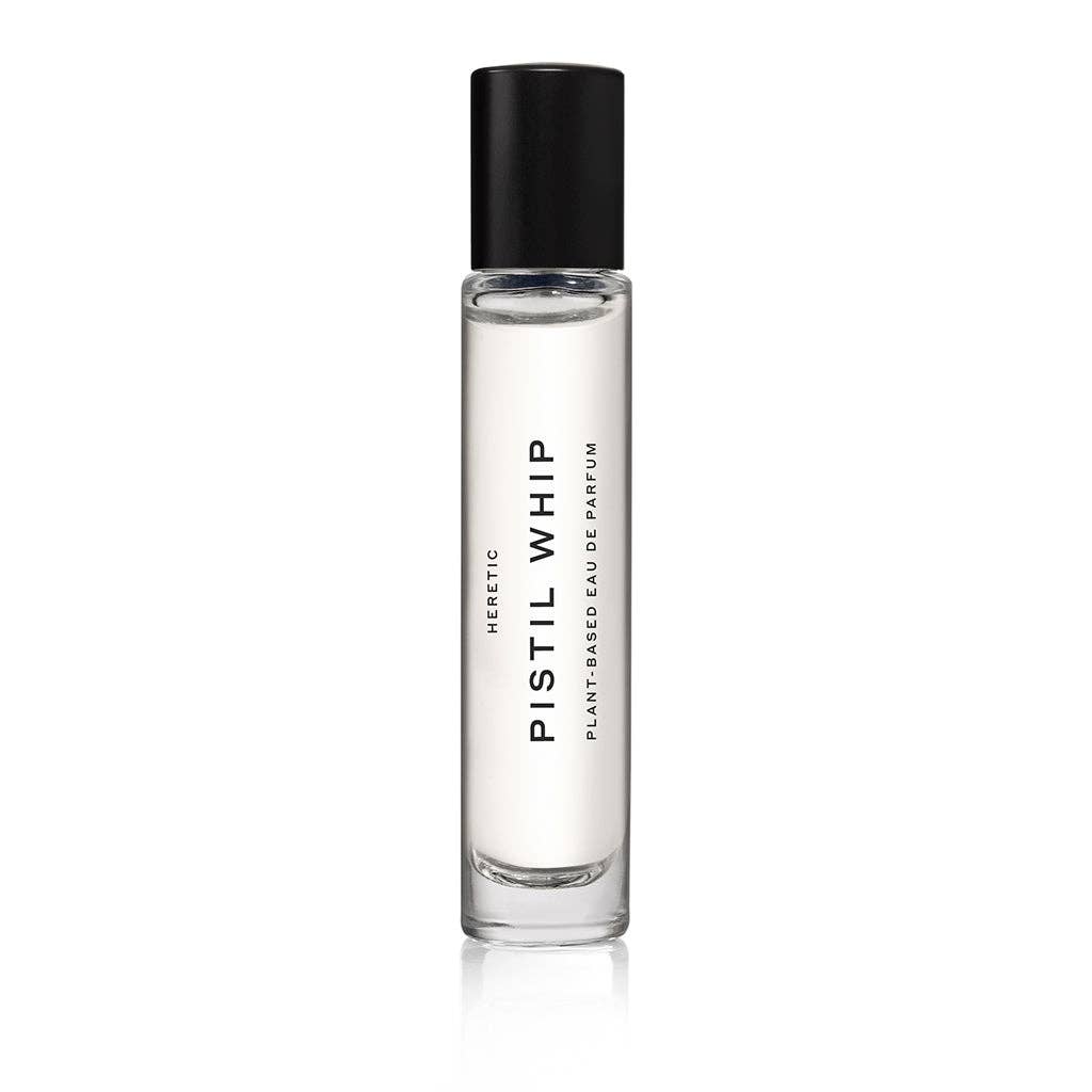 Heretic Parfum | Perfume bottle labeled 'Pistil Whip' on a white background