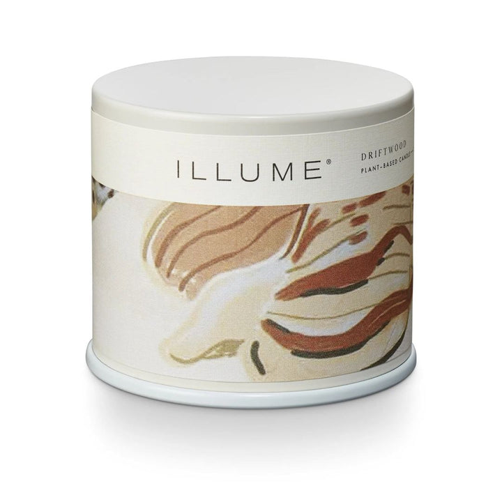 Illume | Driftwood Vanity Tin Candle