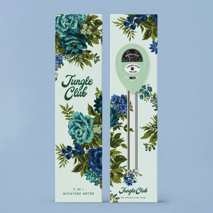 Jungle Club | Moisture Meter, lagoon color. 3 in 1 reader.
