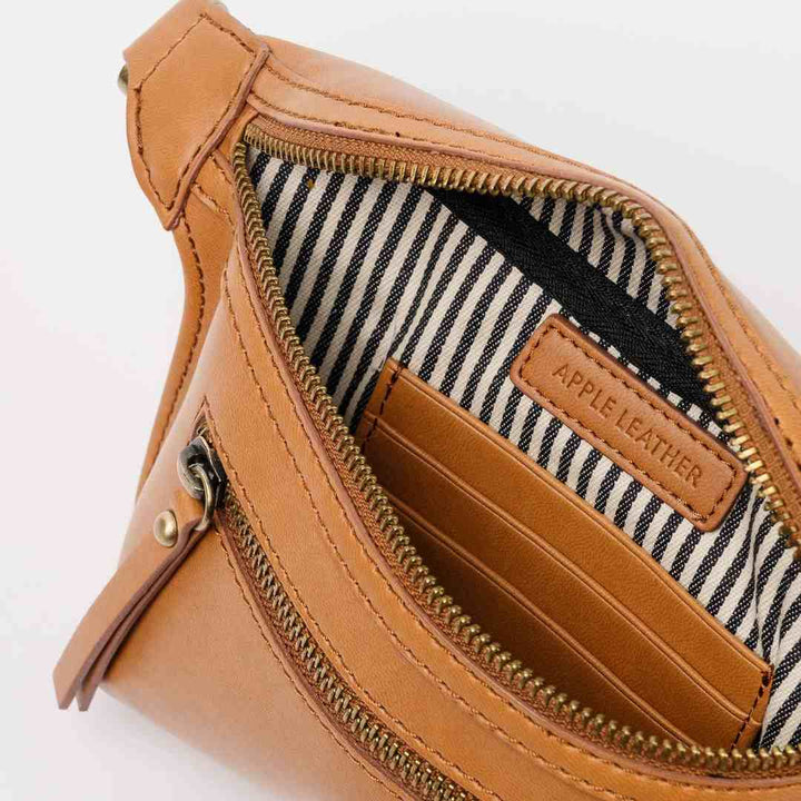 O My Bag | Beck's Bum Bag | Upteal Vegan leather, brown.