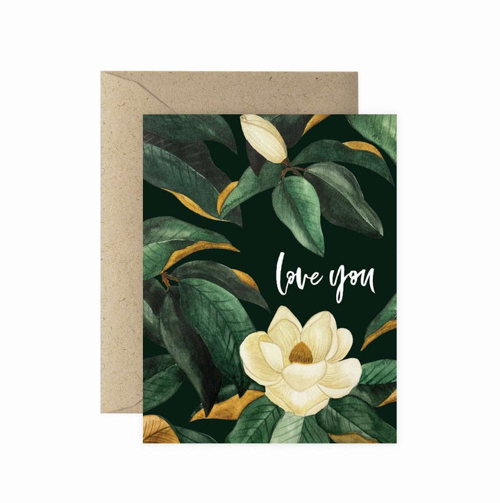 Paper Anchor Co. | Love You Magnolia Greeting Card