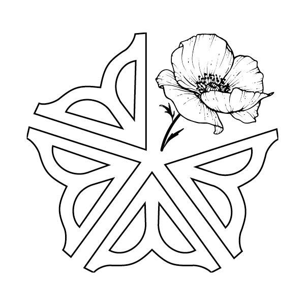 ROC CITY LOGO WITH POPPY