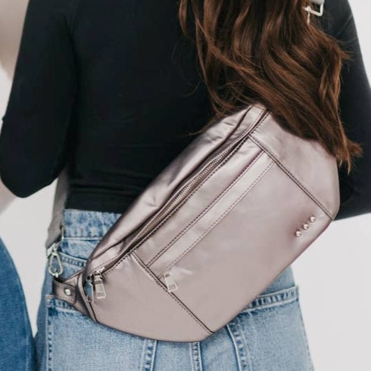 Pretty Simple | Marley Mechanic Oversized Bum Bag | Close up on the bag.