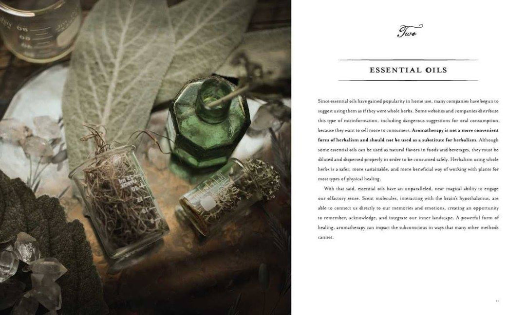 Simon & Schuster | The Spirit of Botany | Chapter two, Essential Oils.