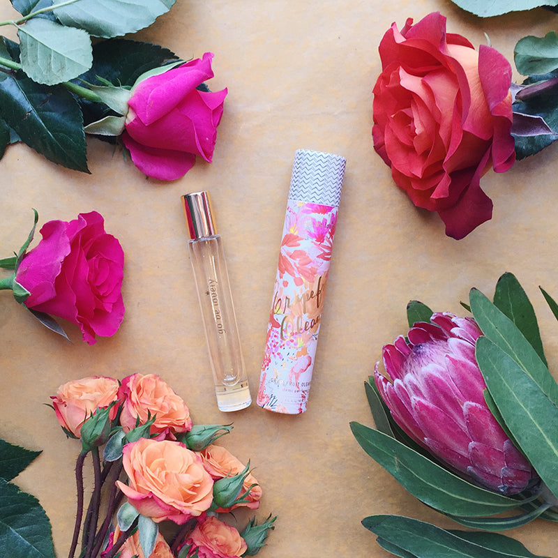 Loose floral with go be lovely fragrance set