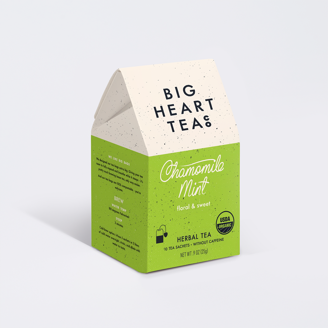 Big Heart Tea Co. | Chamomile Mint 10 ct Tea Bags