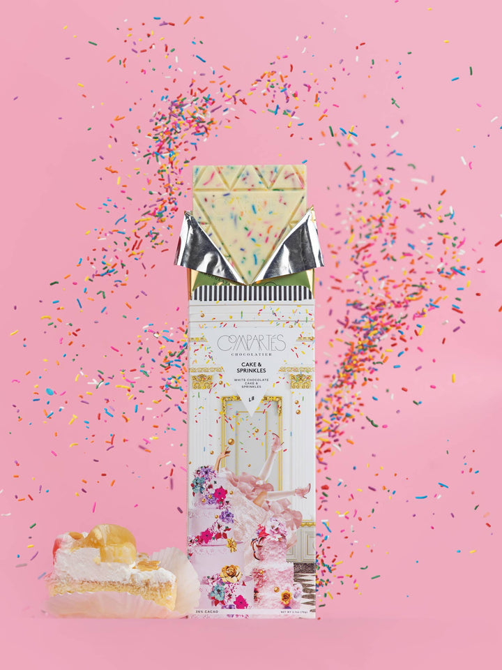 Compartes Chocolate | CAKE and Sprinkles Chocolate Bar