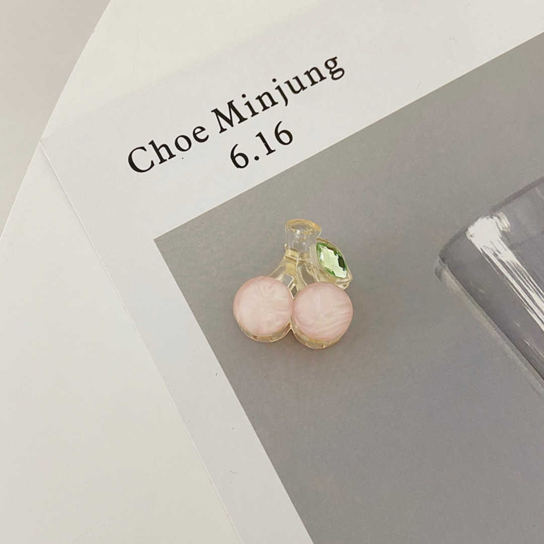 LoveLina Tiny Mini Cherry Hair Clips (DEVON-ASSORTED): Assorted Colors
