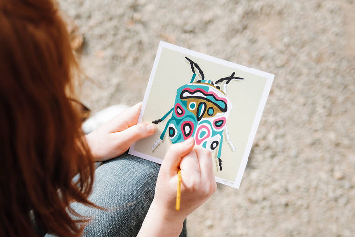 She Creates | MINI Picasso Bug Paint-by-Number Kit