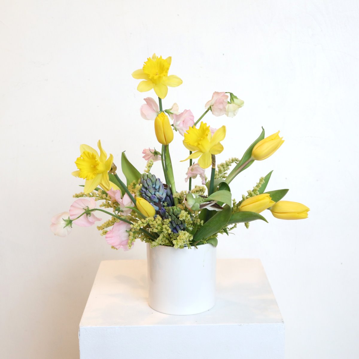 Spring Radiance | Yellow Tulips & Daffodils | Rochester NY Florist ...