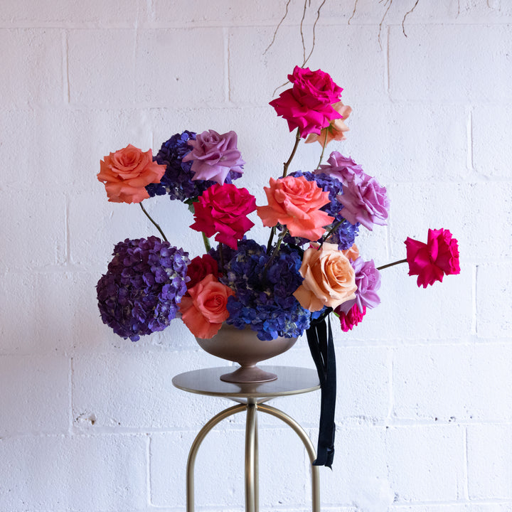 Bold Blooms Artistic Arrangement