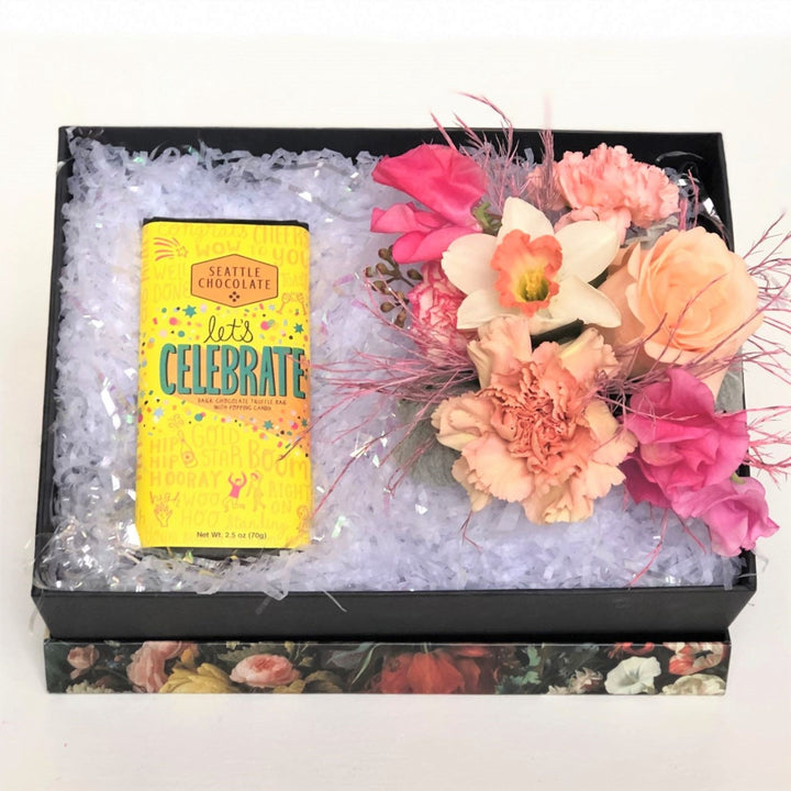 Petite Blossoms and Gift Box - STACY K FLORAL