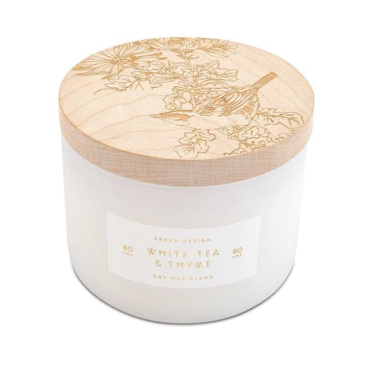 Skeem Print Block Candle - STACY K FLORAL