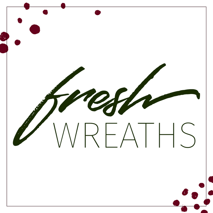 fresh winter green wreaths