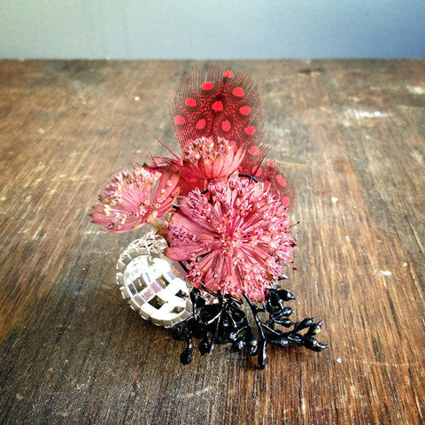 Red Flower Ring - STACY K FLORAL
